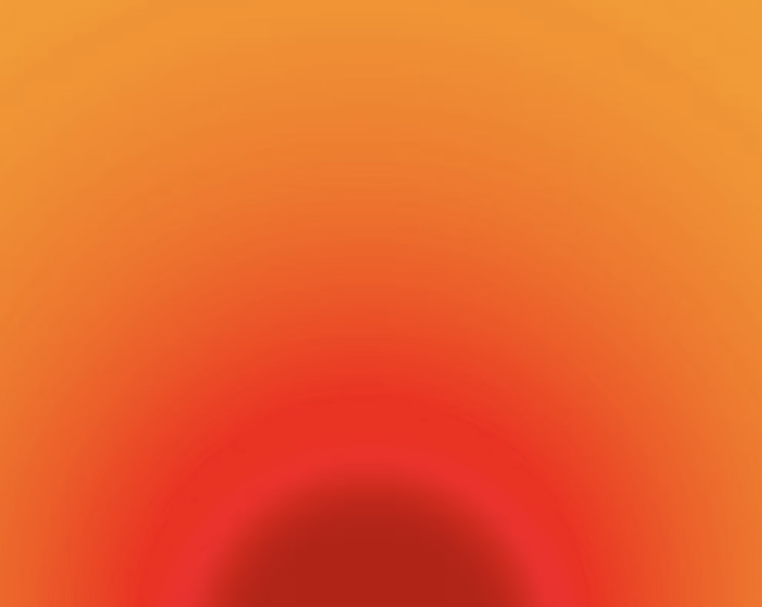 Sanfte Farbverläufe von Gelb über Orange bis Rot schaffen einen leuchtenden, warmen Hintergrund.