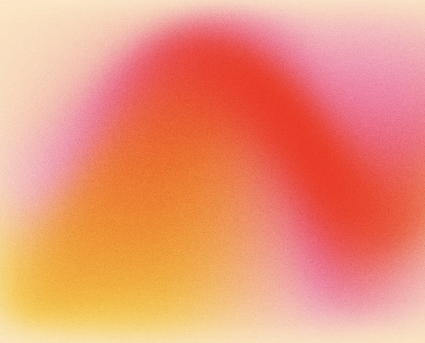 Weiche, verschwommene Farbverläufe in Rot, Pink und Gelb schaffen eine zarte, abstrakte Komposition.